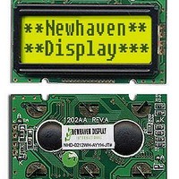 LCD Character Display Modules STN-Y/G Transfl 55.7 x 32.0
