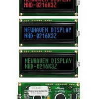 LCD Character Display Modules RGB Serial FSTN (-) 80.0 x 36.0