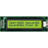 LCD Character Display Modules 20x2 green text