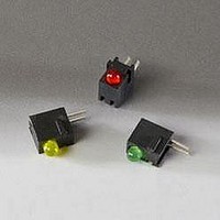 LED Circuit Board Indicators LED Assmbly Yellow Single Level 585nm