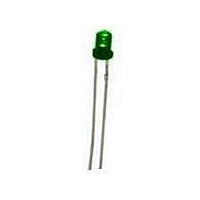 LED T-3MM 565NM GREEN TOP DIFF