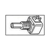 POTENTIOMETER CERMET, 500OHM 10% 2W