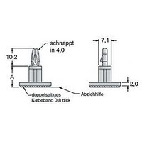 SPACER, 12.7-PA/KL