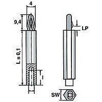 SPACER, 6/M3/2.1-PA