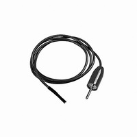 PATCHCORD SQ SCKT-PIN PLUG BLK