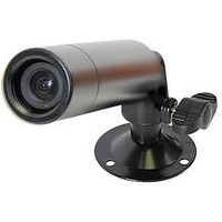 Black And White Standard Weatherproof Bullet Camera With 3.6mm Lens