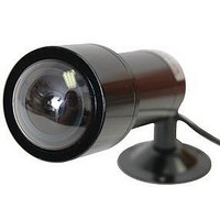 Color Wide-Angle Weatherproof Bullet Camera With 2.2mm Lens And 420 Lines Resolution
