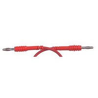 TEST LEAD, SINGLE, RED, 100CM, 1200V