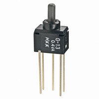 SWITCH TOGGLE SPDT STR 10.5 MM