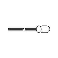 LAMP, INCANDESCENT, T1 5.0V .115A .15CP-WT MOL.64"