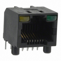 CONN RJ45 MOD JACK R/A LED