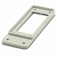 TERM BLOCK ADAPTER PLATE GRAY