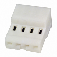 WIRE-BOARD CONN RECEPTACLE, 4POS, 2.54MM