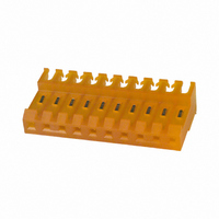WIRE-BOARD CONN RECEPTACLE 10POS, 3.96MM