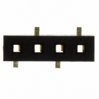 CONN RECEPT 2MM SINGLE SMD 4POS