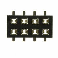 CONN RECEPT 2MM DUAL SMD 8POS