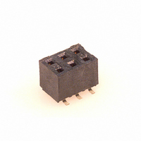 CONN RECEPT 6POS 2MM VERT SMD