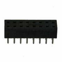 Header Connector,PCB Mount,RECEPT,16 Contacts,PIN,0.079 Pitch,PC TAIL Terminal