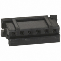 CONN RECEPT HOUSING 6POS 2MM