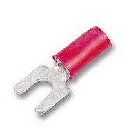 CRIMP TERMINAL, SPADE, PIDG, M5, RED