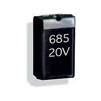 Tantalum Capacitors - Solid SMD 470UF 6V 10% V SMTR
