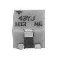 Trimmer Resistors - SMD 4MM SQ 10% 50K