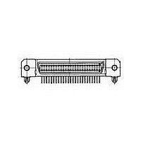 WIRE-BOARD CONN, RCPT, 100POS, 1.27MM