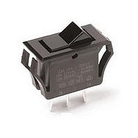 Rocker Switch,STRAIGHT,SPST,ON-OFF,QUICK CONNECT Terminal,ROCKER