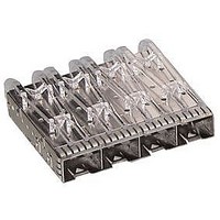 Connector Accessories Cage for SFP Press Fit 6Port Tray