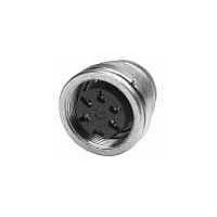 Circular DIN Connectors FEMALE RECEPTACLE 6 WAY