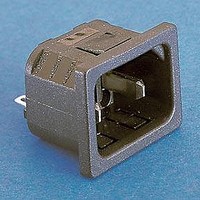 Power Entry Modules SNAP-FIT 2MM PANEL 2.8MM SOL TAB