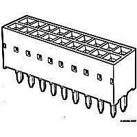 CONN RCPT 52POS .100" DBL GOLD