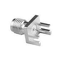 RF Connectors SMA END LAUNCH JACK ROUND CONTACT NICKEL