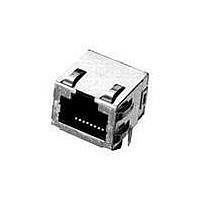 Telecom & Ethernet Connectors 1X1 8/8 R/A (BK) 2205