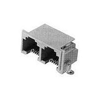 Telecom & Ethernet Connectors 6P/4C SMT W/P STOPS