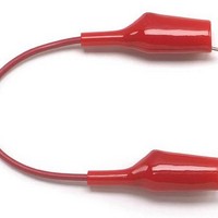 CORD MICRO CLIP PATCH 4" RED
