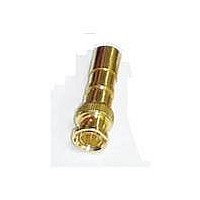 RF Connectors BNC MALE 75OHM GOLD RG6 DUAL/TRI/QUAD