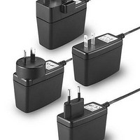 Plug-In AC Adapters 15W 90-264VAC 12V 1.0A 2.1mm DC UK