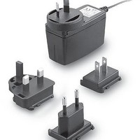Plug-In AC Adapters 10W 90-264VAC 6VDC 1500mA 2.1mm DC