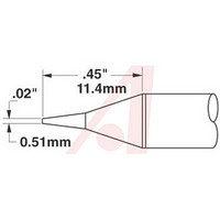 Soldering Cartridge, SP200 System, 600 Series, Conical Sharp, 0.02" (0.51 mm)