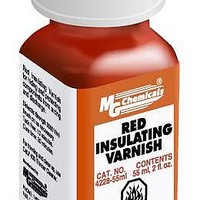 Protective Coating; red insulating varnish; class F thermal protect; 1 gal liquid