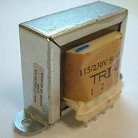 Triad Power Transformer, 16 V CT Series/8 V Parallel Output Voltage, .64 A Series/1.28 A Parallel Output Current, 115/230 V Primary, 16 V CT Series/8 V Parallel Secondary, 10 VA, Single Phase, Plug-in Termination, Pcb