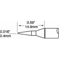 Soldering Tools Cartridge Conical Long 0.4mm (0.016in)