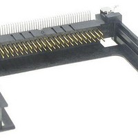 PCMCIA Connector,PCB Mnt,RECEPT,50 Contacts,PIN,0.05 Pitch,SURFACE MOUNT Terminal