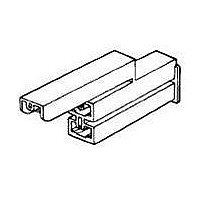 CONN RCPT HSG 3POS .187 NATURAL