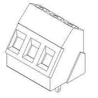 Terminal Block,4 Contacts,0.2 Pitch,PC TAIL Terminal