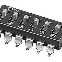 DIP Switches / SIP Switches 4 Pole Flat STD Act. Dip SW