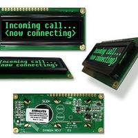 LCD Character Display Modules OLED 2x16 Green 80.0 x 36.0 x 9.7