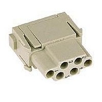 Heavy Duty Power Connectors 6P FEMALE MODULE HAN MODULAR E