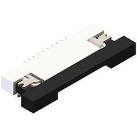 FFC/FPC CONNECTOR, RECEPTACLE, 50POS, 1ROW